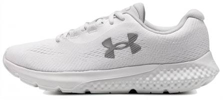 (Women) Under Armour Charged Rogue 4 'White Halo Grey' 3027005-100 (Women) Under Armour Charged Rogue 4 'White Halo Grey' 3027005-100