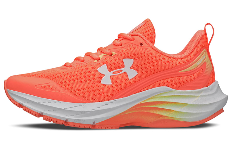 (Women) Under Armour Charged Stride 'Neon Orange' 3026574-600