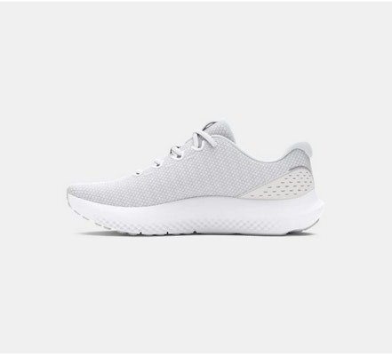 (Women) Under Armour Charged Surge 4 White Running Shoes White color 3027007-100 Order (Women) Under Armour Charged Surge 4 White Running Shoes White color 3027007-100