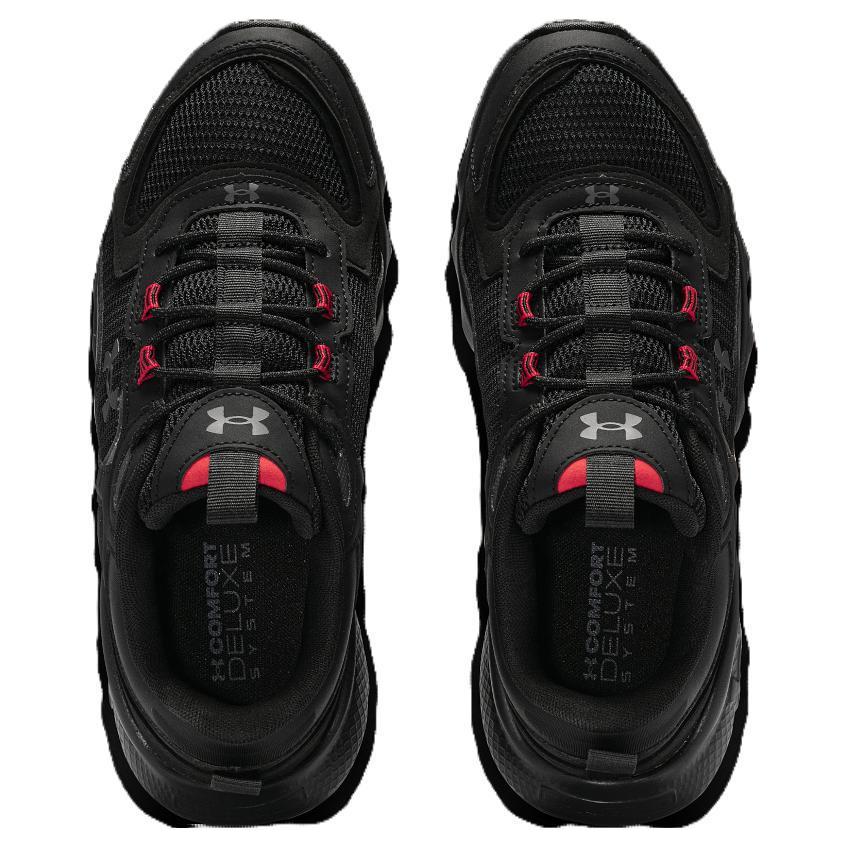 Lookbook (W) Under Armour Charged Vantage 1 'Triple Black' Lelaki Hitam Triple. 3028450-001