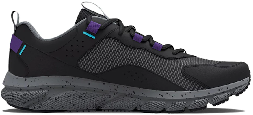 (W) Under Armour Charged Verssert ''Zwart Paars Spikkel'' 3025751-102 Order (W) Under Armour Charged Verssert ''Zwart Paars Spikkel'' 3025751-102