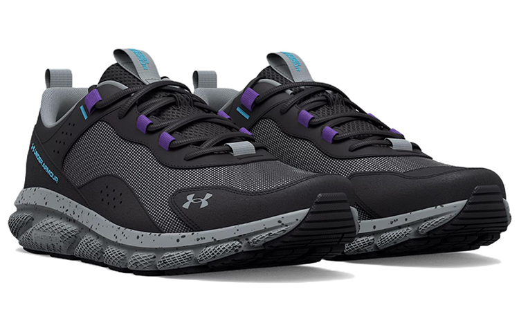 Lookbook (W) Under Armour Charged Verssert ''Zwart Paars Spikkel'' 3025751-102
