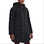 Shop (W) Chaqueta Larga Negra Under Armour ColdGear® Infrared para Invierno. 1364899-001