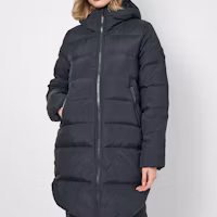 Purchase (W) Under Armour ColdGear® 黑色紅外線長版羽絨外套冬季服飾。 1364899-001
