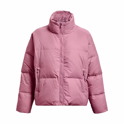 (Women) Under Armour ColdGear Infrared Pink Down Puffer Jacket 1378858-697
