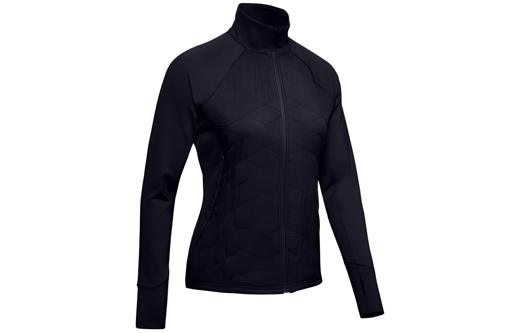 (Women) Under Armour ColdGear Reactor Black Insulated Raglan Sleeve Jacket 1342803-001