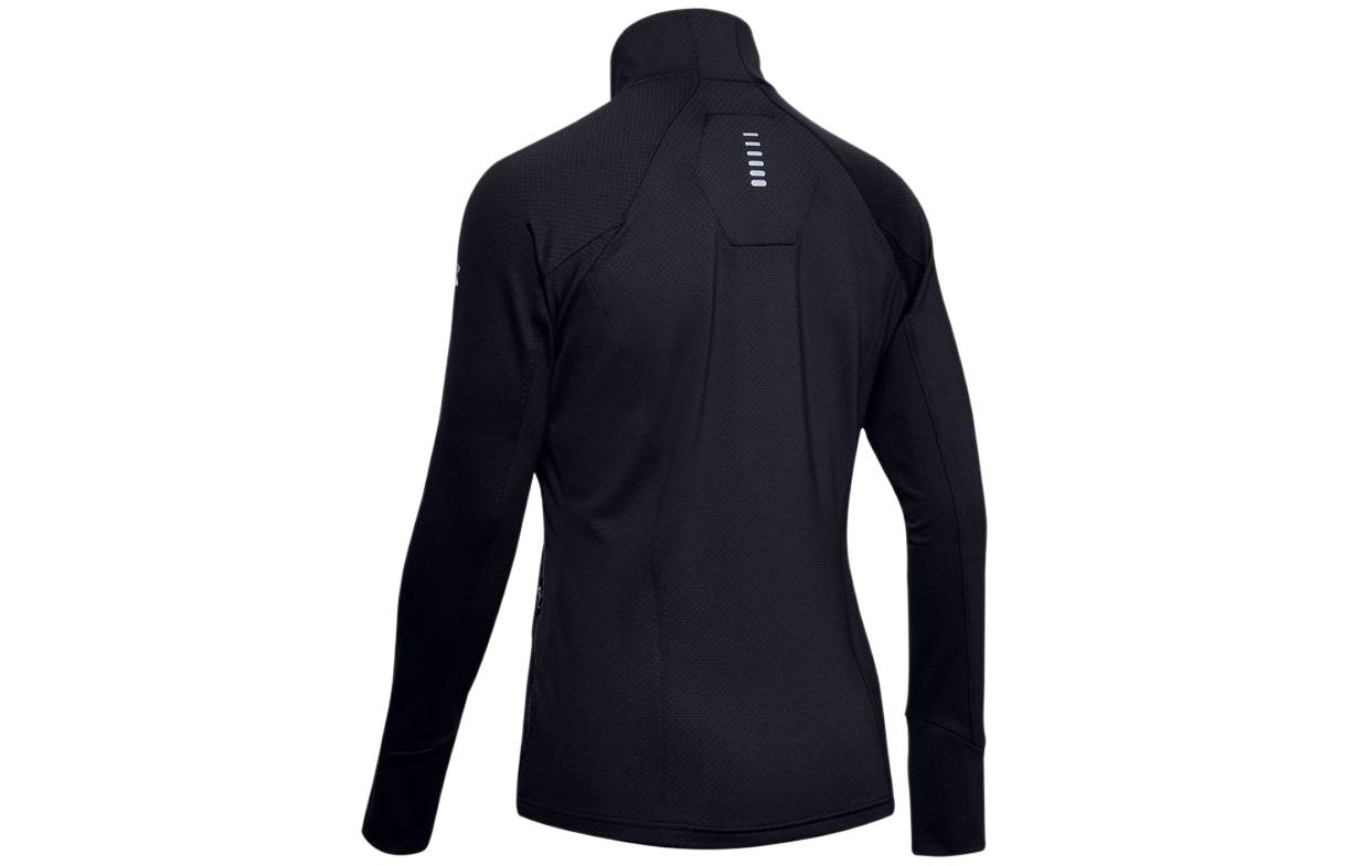 Lookbook (W) Under Armour ColdGear Reactor 黑色保暖斜肩袖外套 1342803-001