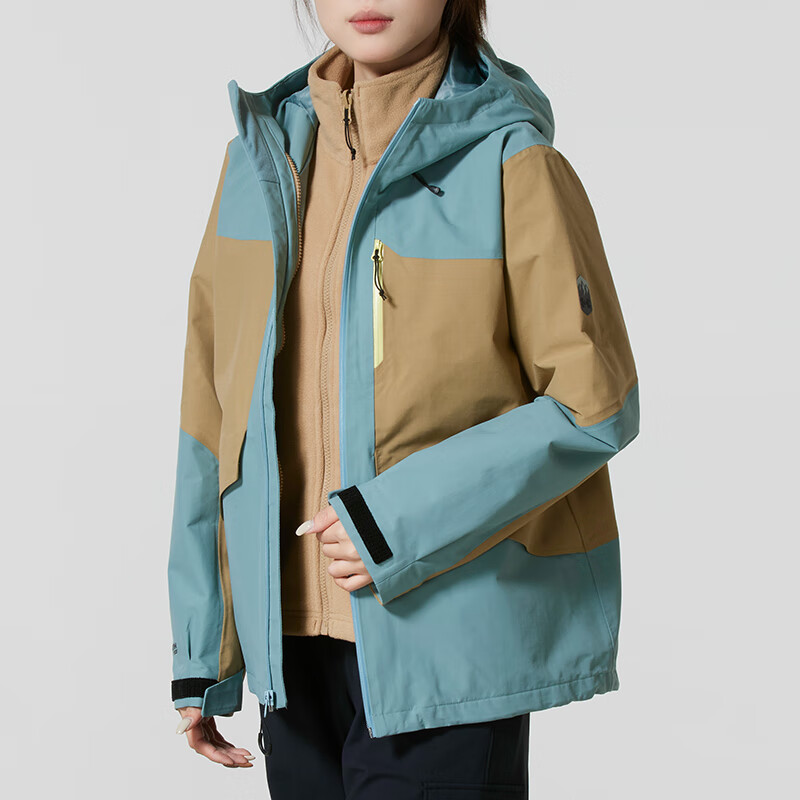 Cheap (W) 언더아머 컬러블록 아웃도어 자켓 - 따뜻하고 방풍, 스타일리시 1389313-263