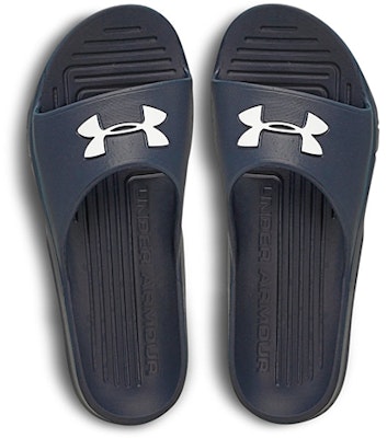 (W) Under Armour Core Slide 'Azul Profundo' 3023495-400 Lookbook (W) Under Armour Core Slide 'Azul Profundo' 3023495-400