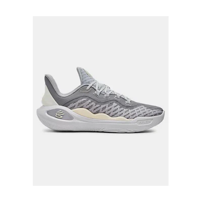 UA Curry 11 "Young Wolf" Grey Basketball Shoes Gray