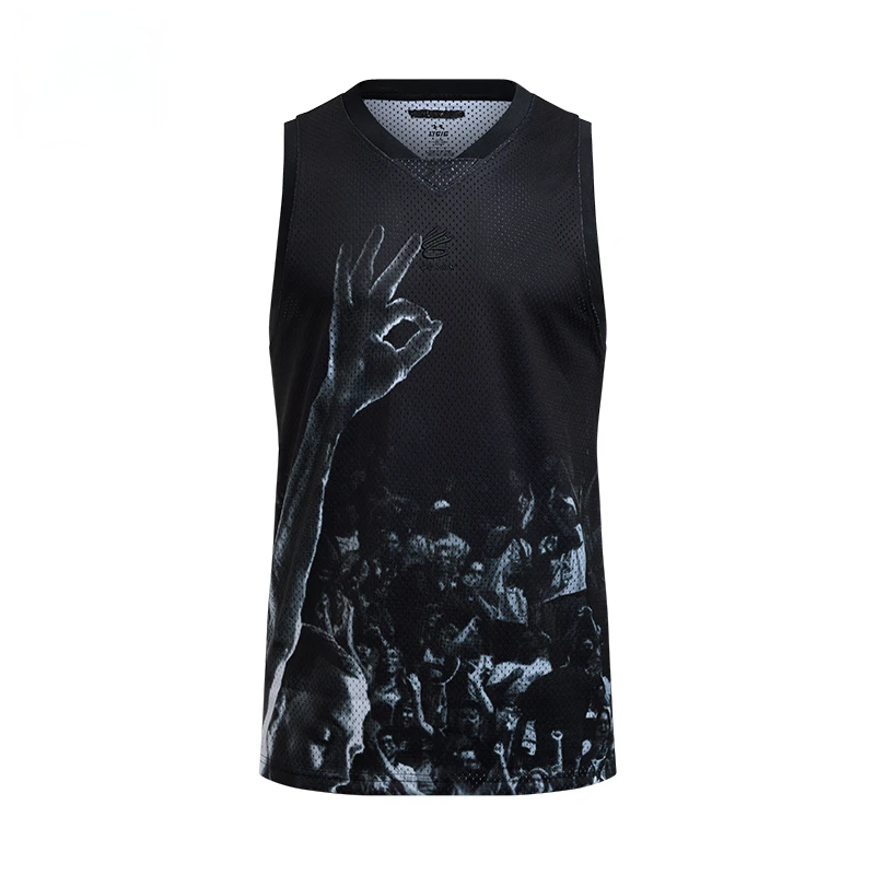 (Women) Under Armour Curry SS25 Ribbed Basketball Tank Top Black 6000783-001