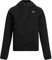 (Women) Under Armour Essential Black Casual Training Logo Hoodie Jacket 1378850-002 (Women) Under Armour Essential Black Casual Training Logo Hoodie Jacket 1378850-002