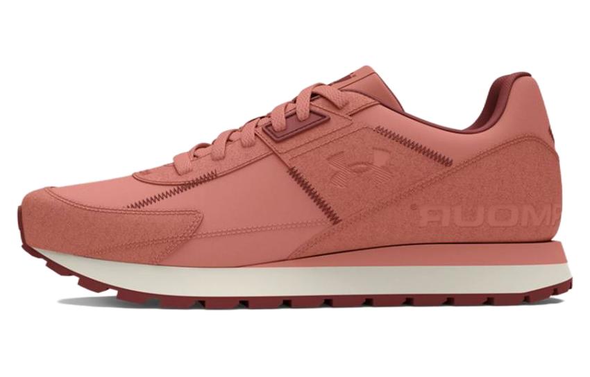 (Women) Under Armour Essential Casual Shoes Pink White - Lightweight & Durable. 3028409-600