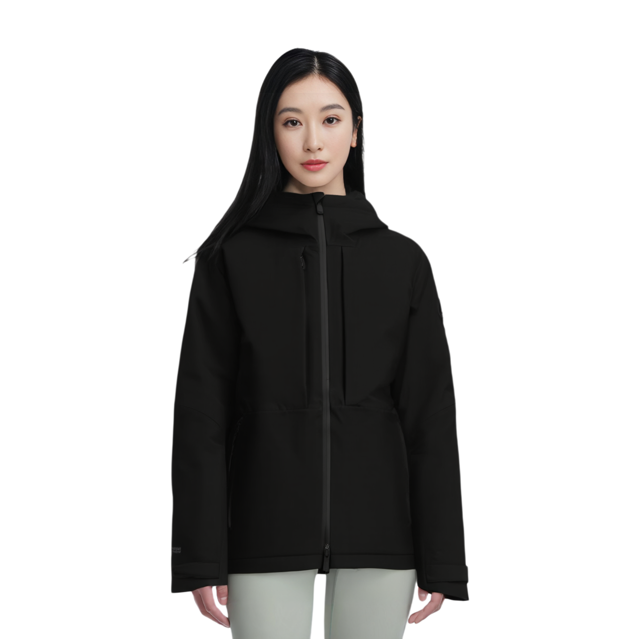 Sizing (W) Under Armour Expanse Negra Sudadera Impermeable para Deportes al Aire Libre. 1387688-001