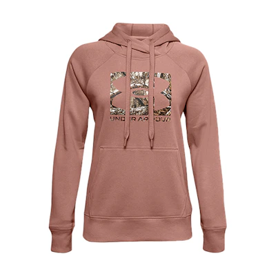 (Women) Under Armour Fleece Hoodie Brown 1357938-661