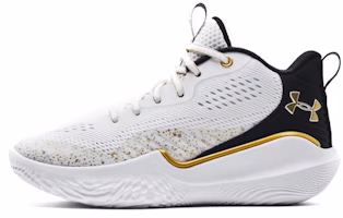 (Women) Under Armour Flow Breakthru 2 'Black White Gold' 3024594-106 (Women) Under Armour Flow Breakthru 2 'Black White Gold' 3024594-106