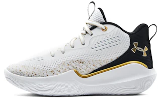 (Women) Under Armour Flow Breakthru 2 'Black White Gold' 3024594-106 (Women) Under Armour Flow Breakthru 2 'Black White Gold' 3024594-106