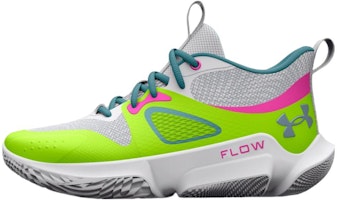 (Women) Under Armour Flow Breakthru 3 'White Lime Surge' 3025603-106 (Women) Under Armour Flow Breakthru 3 'White Lime Surge' 3025603-106