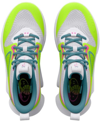 (Women) Under Armour Flow Breakthru 3 'White Lime Surge' 3025603-106 Shop (Women) Under Armour Flow Breakthru 3 'White Lime Surge' 3025603-106