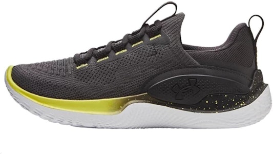 (W) UAフローダイナミック ジェットグレー/ライムイエロー 3026107-108 Buy (W) UAフローダイナミック ジェットグレー/ライムイエロー 3026107-108