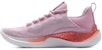 (W) Under Armour Flow Dynamic 'Pink Shadow Deep Red' - Merah Jambu & Merah Tua 3026107-601