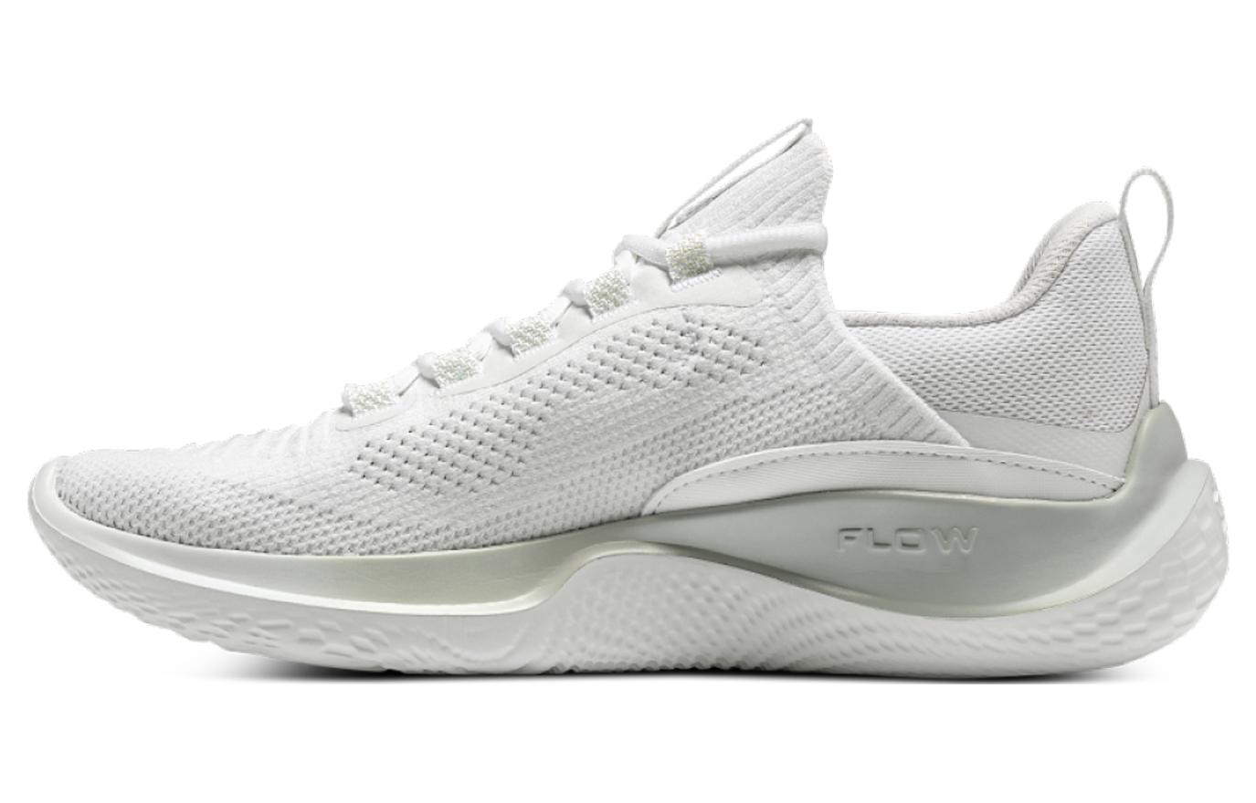 (Women) Under Armour Flow Dynamic 'White Metallic Gold' 3026107-106