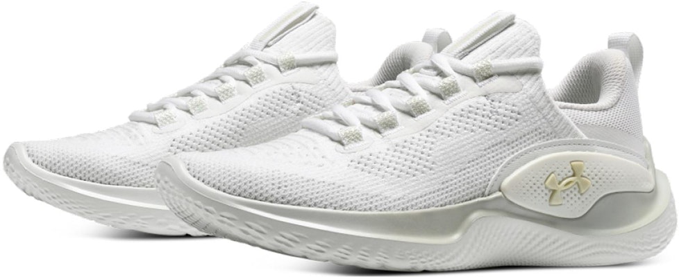 (Women) Under Armour Flow Dynamic 'White Metallic Gold' 3026107-106 Lookbook (Women) Under Armour Flow Dynamic 'White Metallic Gold' 3026107-106