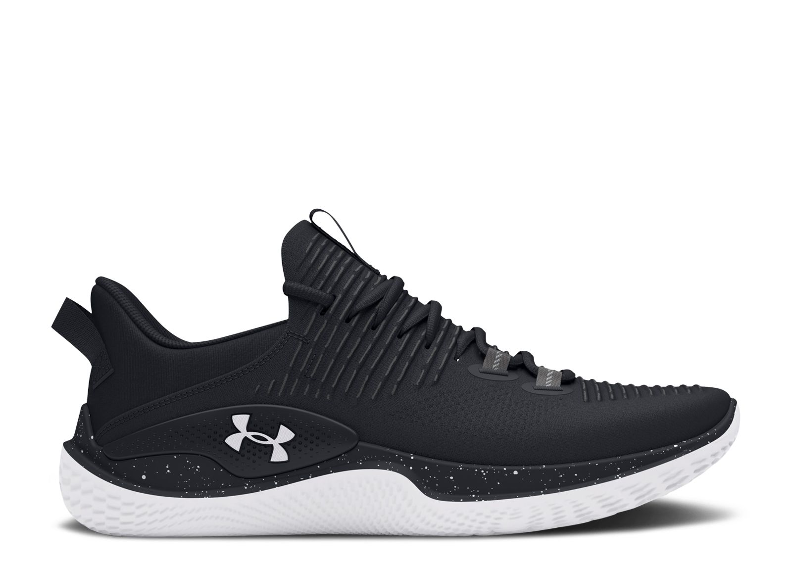 (Women) Under Armour Flow Dynamic IntelliKnit 'Black White' 3027176-001