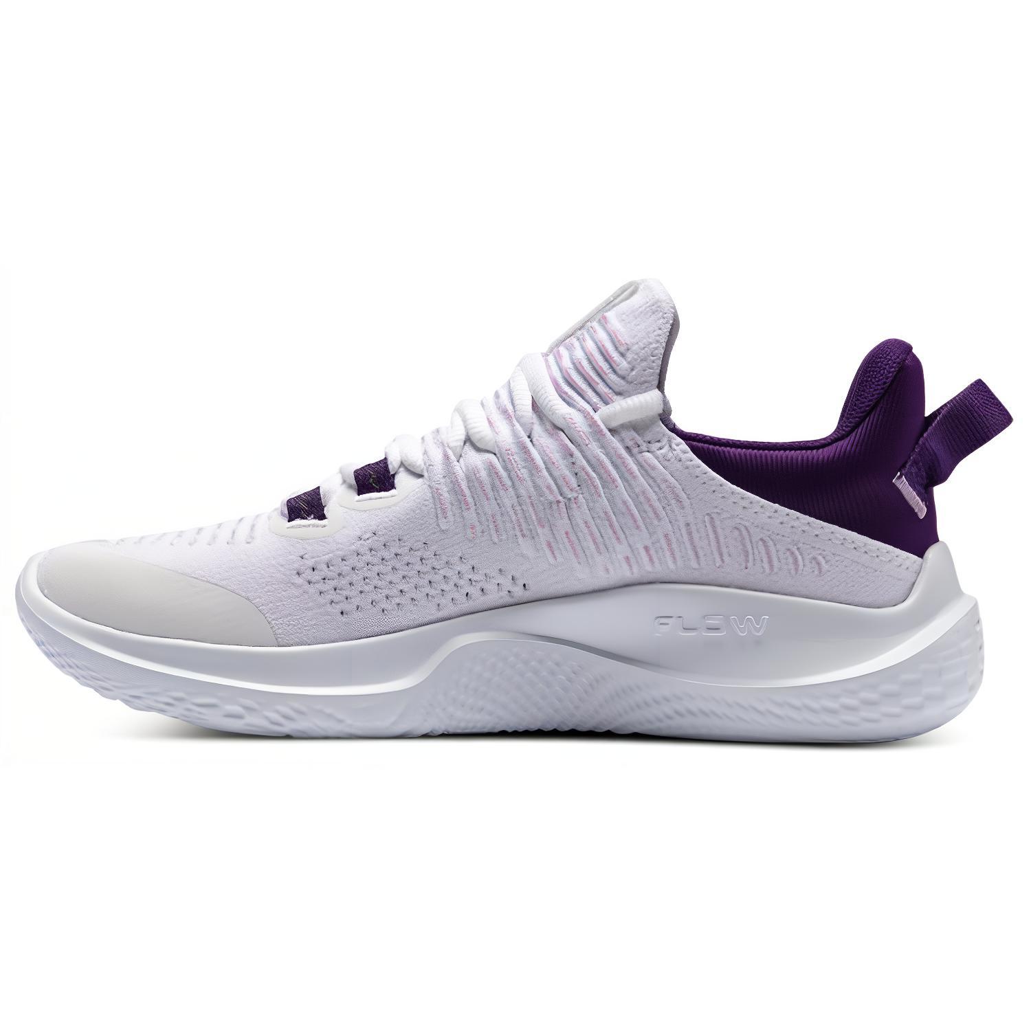 (Women) Under Armour Flow Dynamic IntelliKnit 'White Purple' 3027284-100