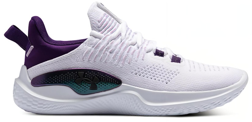 (W) Under Armour Flow Dynamic IntelliKnit 'Putih Ungu' 3027284-100 Order (W) Under Armour Flow Dynamic IntelliKnit 'Putih Ungu' 3027284-100