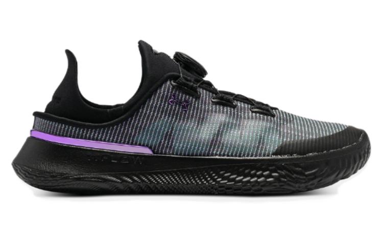 Order Under Armour Ua Flow Slipspeed 舒適百搭減震防滑 低筒 休閒跑步鞋 女款 黑紫