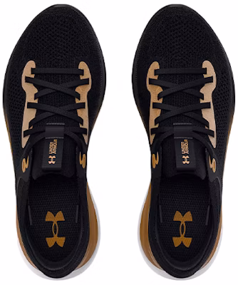 Under Armour FLOW Synchronicity MT TW 跑鞋 女式 黑金 Shop Under Armour FLOW Synchronicity MT TW 跑鞋 女式 黑金