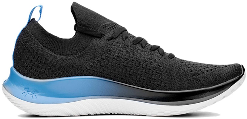 (W) Under Armour Flow Knit Low 'Hitam Biru' 3024017-010 Order (W) Under Armour Flow Knit Low 'Hitam Biru' 3024017-010