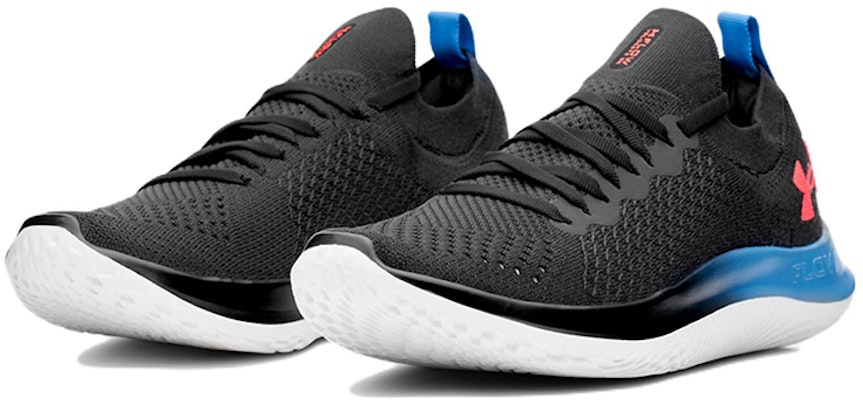 (W) Under Armour Flow Knit Low 'Hitam Biru' 3024017-010 Lookbook (W) Under Armour Flow Knit Low 'Hitam Biru' 3024017-010