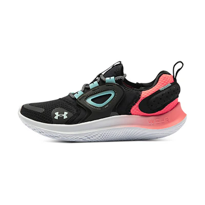 (W) UA Flow Velociti 'Black Bright Orange'