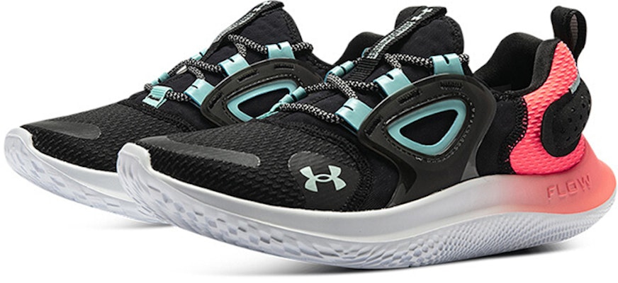 Under Armour Flow Velociti Wind 休閒 防滑 低筒 跑步鞋 女款 黑藍紅 Lookbook Under Armour Flow Velociti Wind 休閒 防滑 低筒 跑步鞋 女款 黑藍紅
