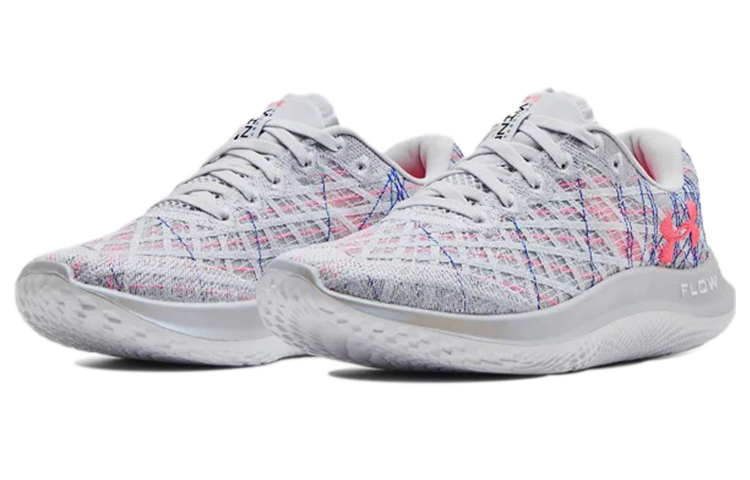 Lookbook Under Armour Flow Velociti Wind 耐磨防滑 低筒 跑步鞋 女款 灰藍