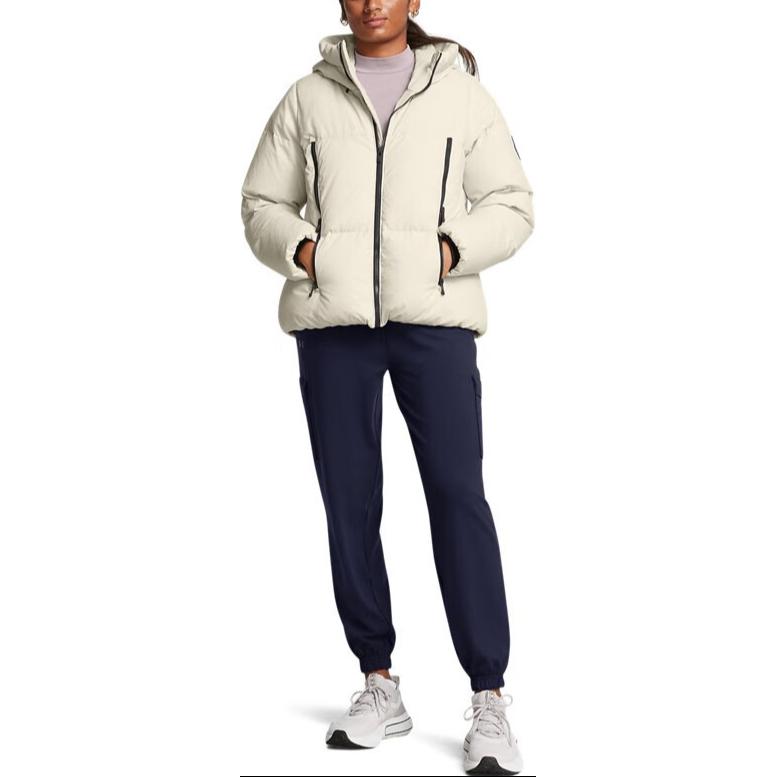 Purchase (W) Under Armour FW25 Limitless Jaket Putih Ringan untuk Latihan & Santai. 1384645-110