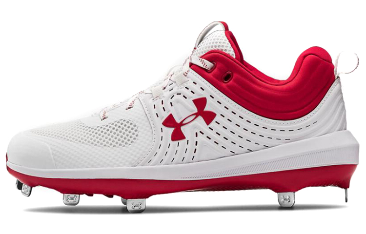 (Women) Under Armour Glyde ST 'White Red' 3022074-101