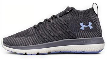 (Women) Under Armour Grade School Slingflex Rise Grey/Blue 3000096-102 (Women) Under Armour Grade School Slingflex Rise Grey/Blue 3000096-102