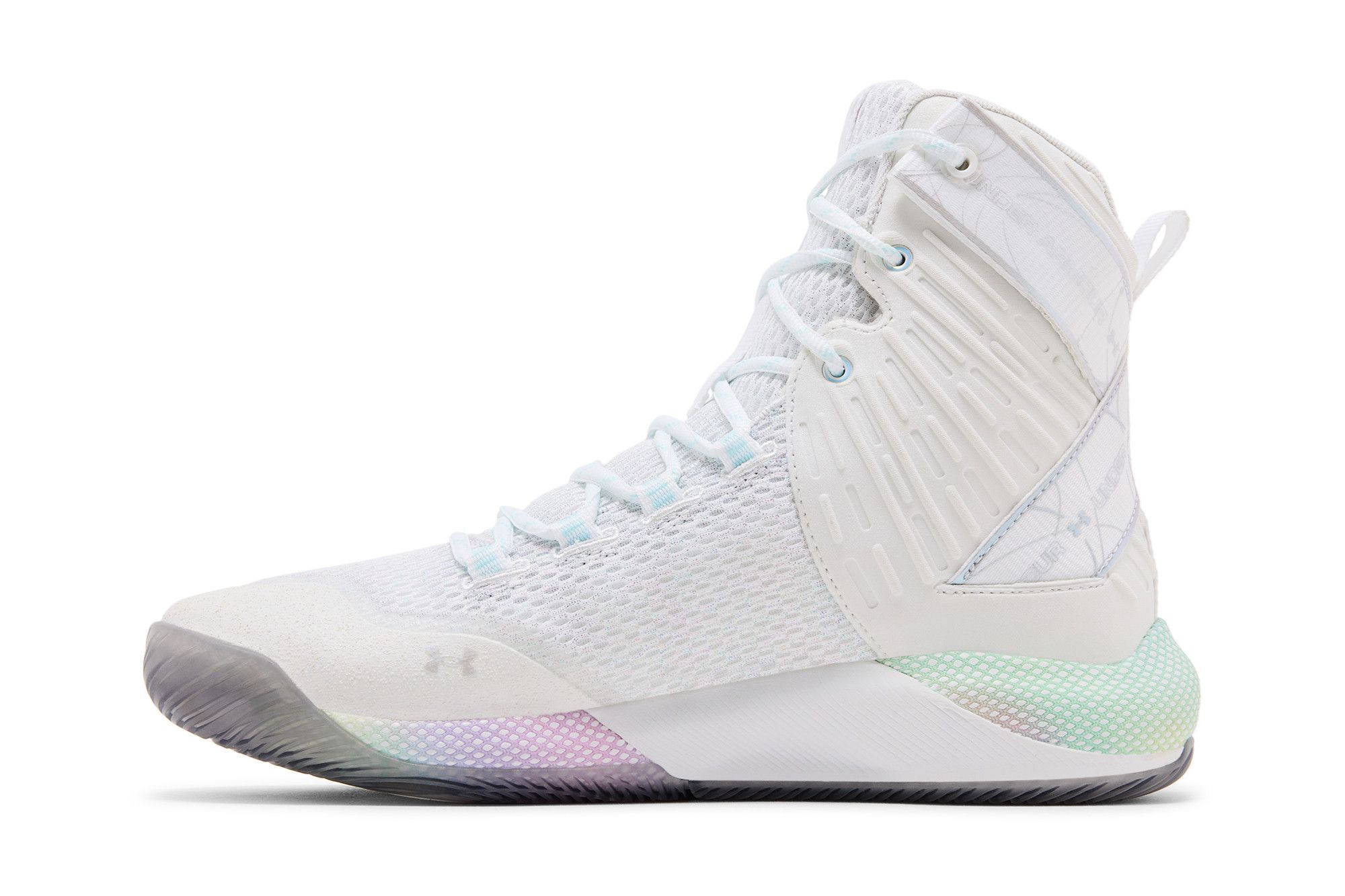 Lookbook (Women) Under Armour Highlight Ace 'White Breeze Metallic Silver' 3024042-100