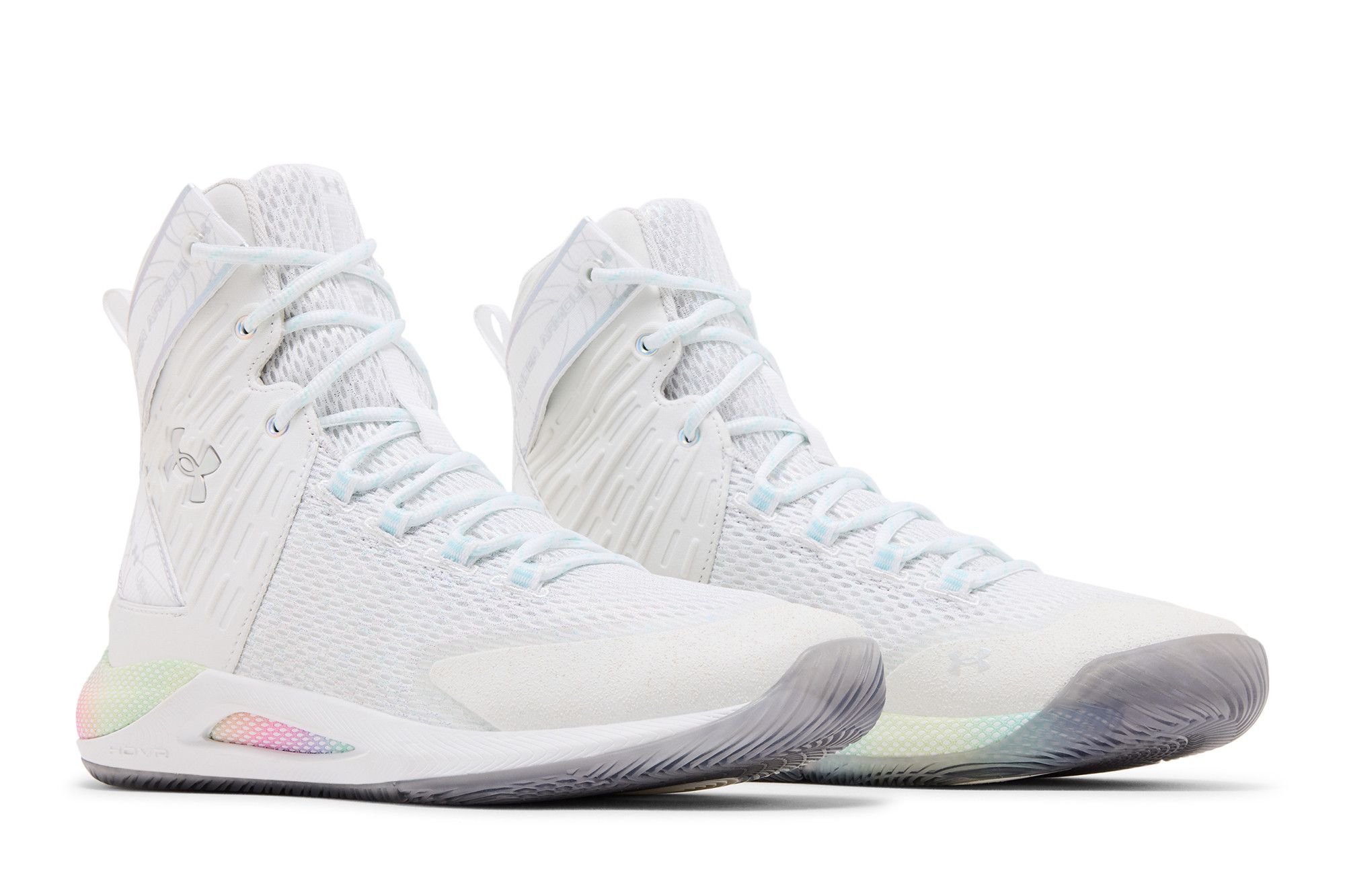 Cheap (Women) Under Armour Highlight Ace 'White Breeze Metallic Silver' 3024042-100