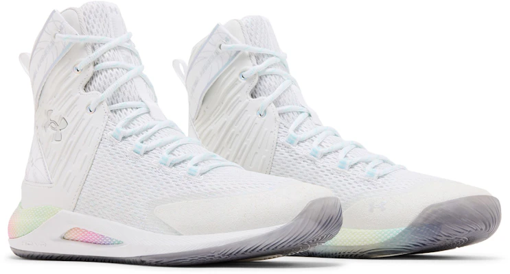 (Women) Under Armour Highlight Ace 'White Breeze Metallic Silver' 3024042-100 Cheap (Women) Under Armour Highlight Ace 'White Breeze Metallic Silver' 3024042-100