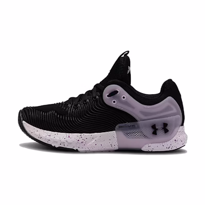 (W) UA Hovr Apex 2 Sports Shoes Black/Purple