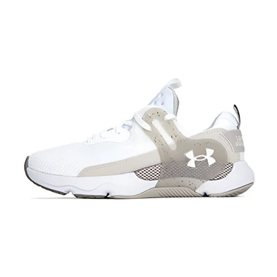(W) UA HOVR Apex 3 Training Shoes 'White Brown'