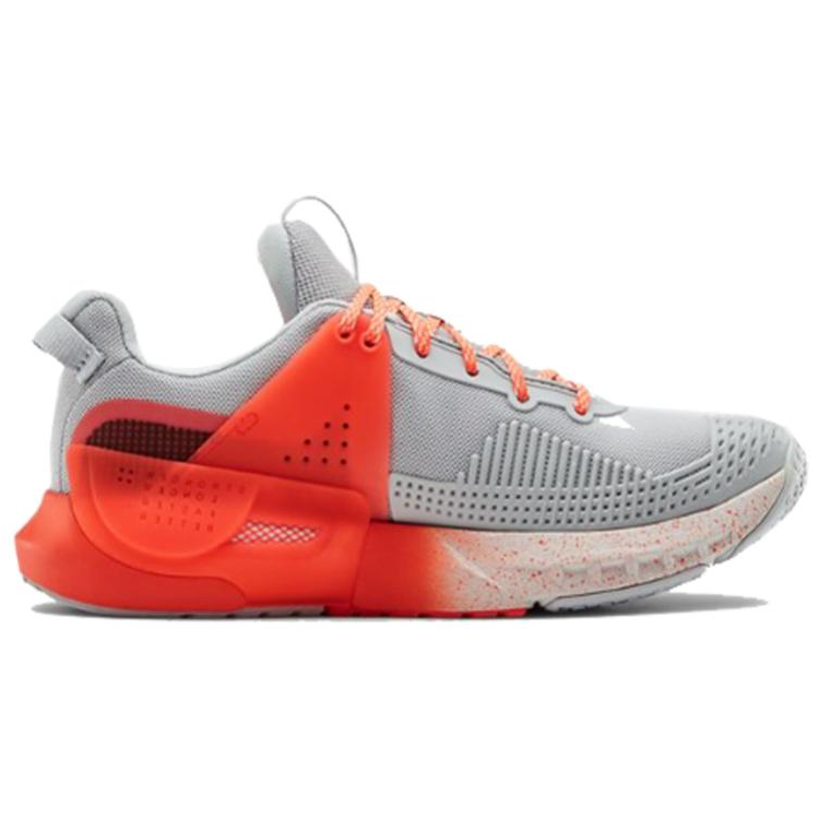 Order (Women) Under Armour Hovr Apex Running Shoes Grey/Orange 3022209-102