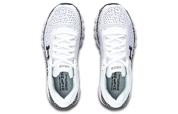 Shop Under Armour Hovr Infinite 2 低幫 跑步鞋 女款 白黑