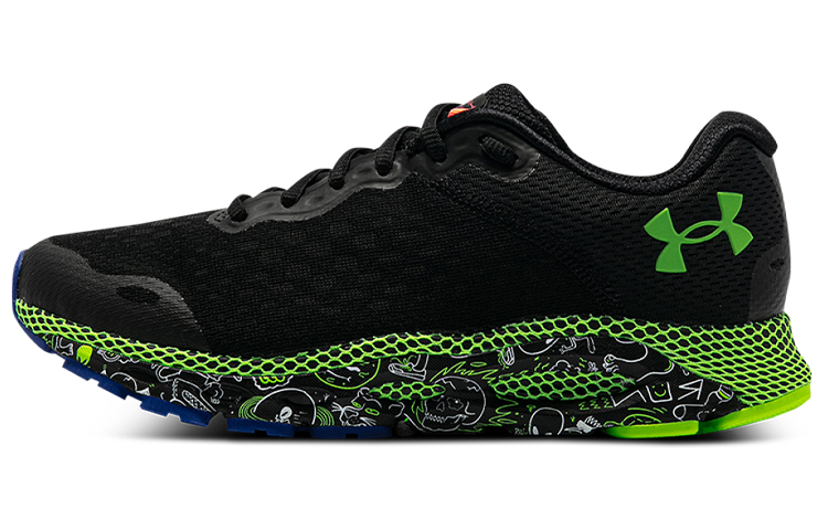 (Women) Under Armour Hovr Infinite 3 FNRN CN Black/Green 3025218-001