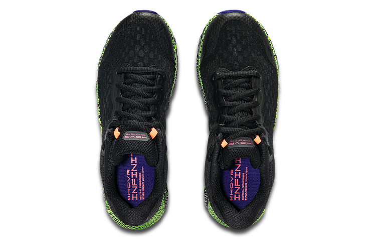 Shop (W) Under Armour Hovr Infinite 3 FNRN CN Hitam/Hijau 3025218-001