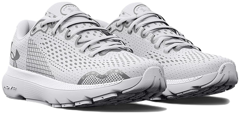 (W) Under Armour HOVR Infinite 4 'Putih Halo Kelabu' 3024905-100 Lookbook (W) Under Armour HOVR Infinite 4 'Putih Halo Kelabu' 3024905-100